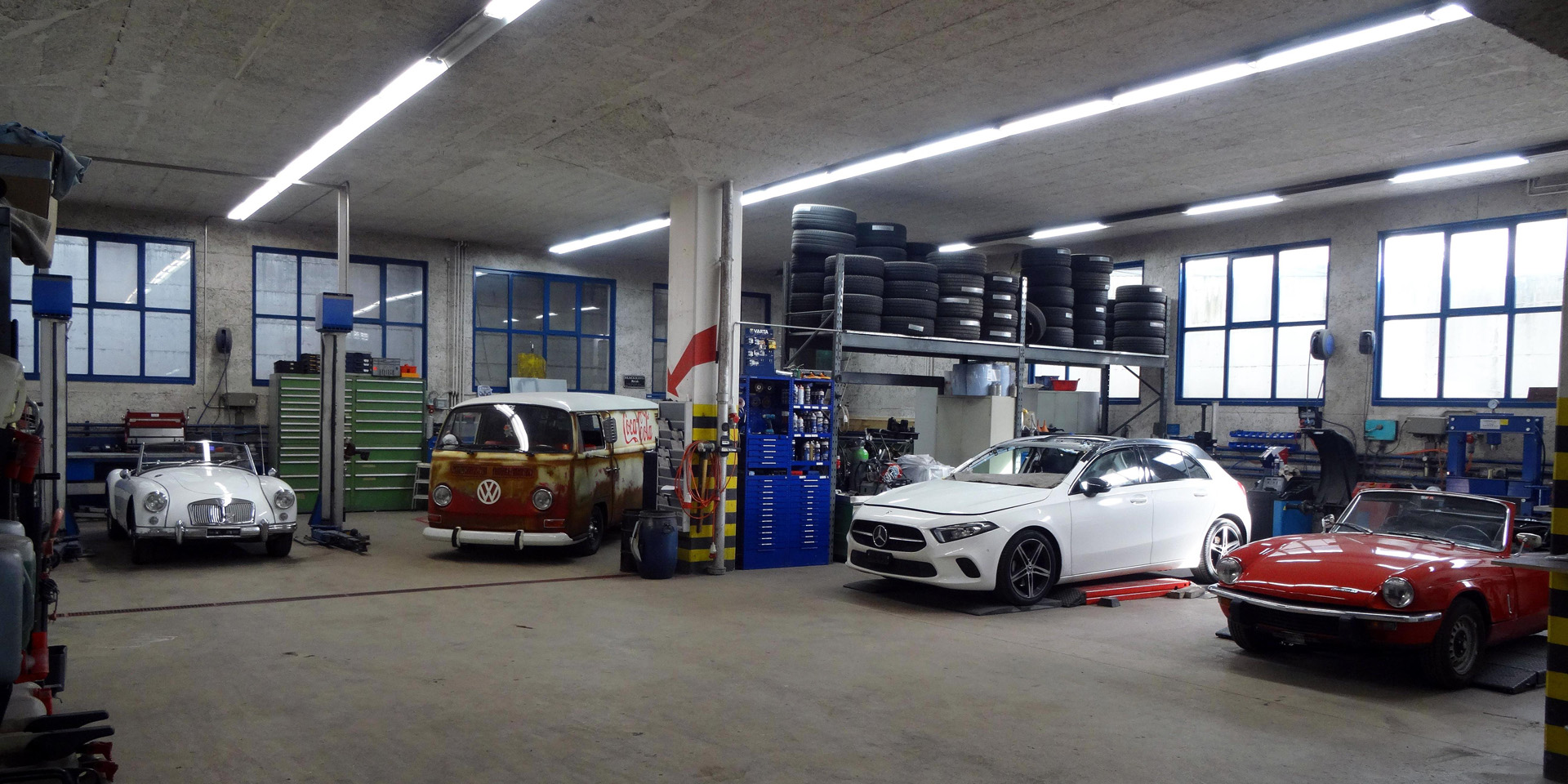 Autowartung bei Garage Kusi, Aargau